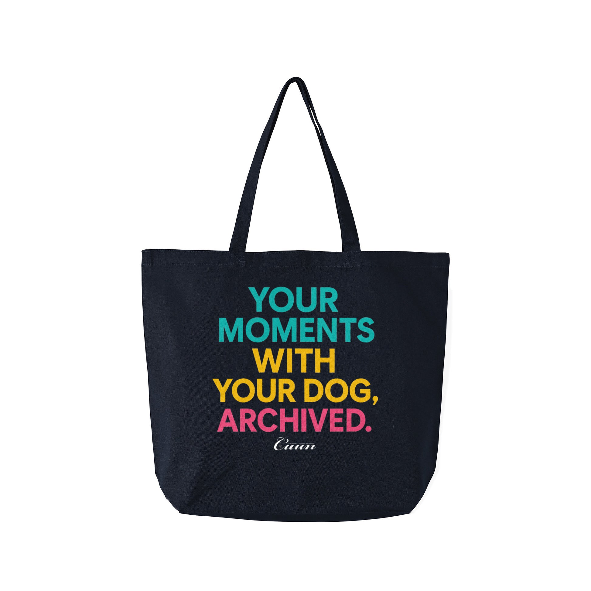 Cuun Nov.2014 inspired Basic Canvas Tote Bag navy image