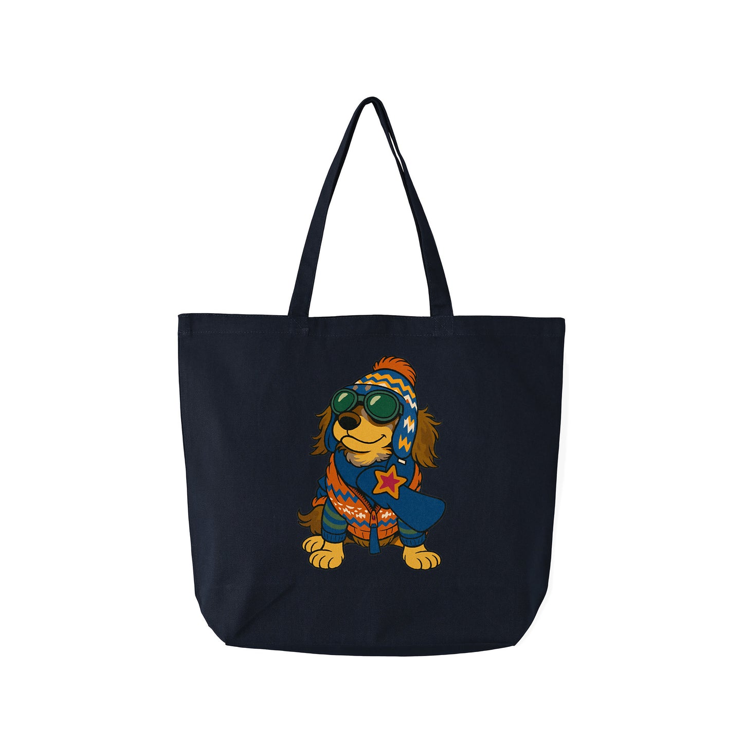 Cuun Nov.2014 inspired Basic Canvas Tote Bag navy image
