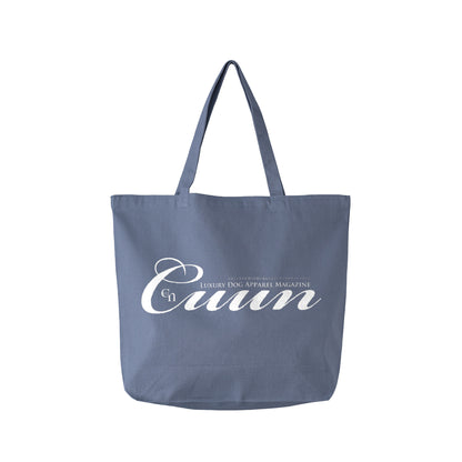Cuun Dec.2014 Basic Canvas Tote Bag blue image