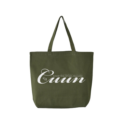 Cuun Dec.2014 Basic Canvas Tote Bag olive-drab image