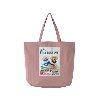 Cuun Dec.2014 Basic Canvas Tote Bag pink image