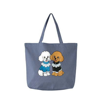 Cuun Dec.2014 inspired Basic Canvas Tote Bag blue image