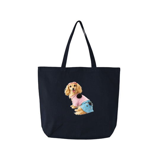 ベーシックトートバッグ【キャンバス】｜CUUN TimeCapsule 2015.02 navy image