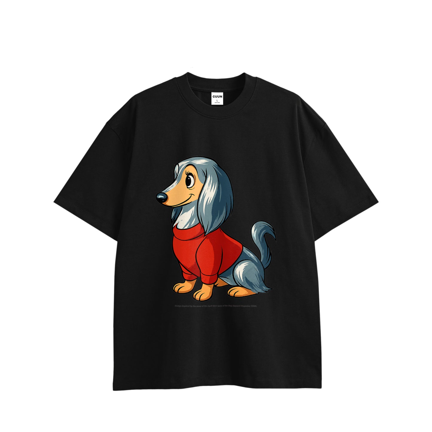 CUUN Apr 2014 Edition Tee｜ビッグシルエット Tシャツ black image