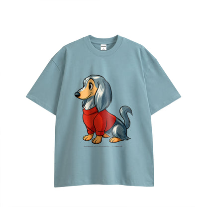 CUUN Apr 2014 Edition Tee｜ビッグシルエット Tシャツ light-blue image