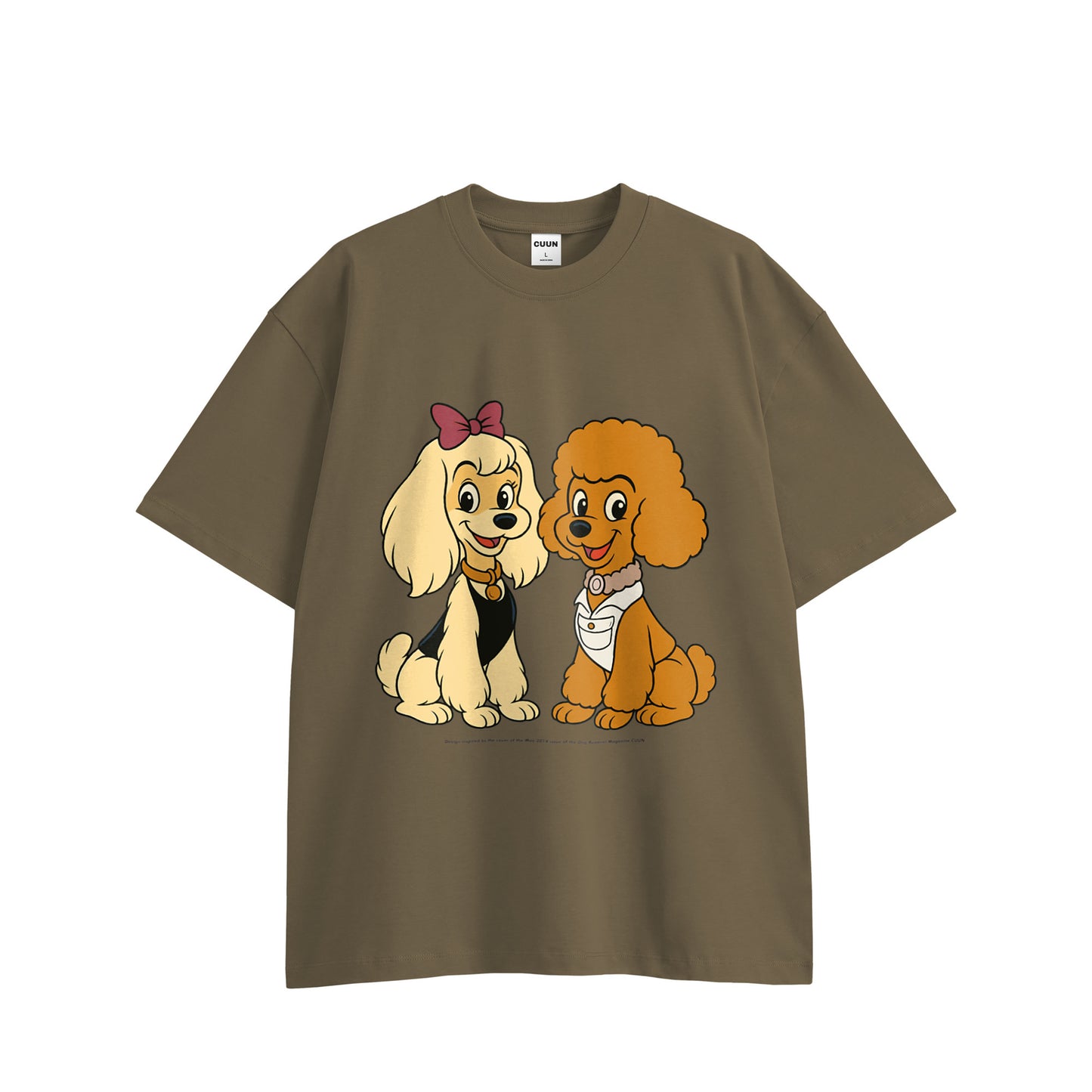 【期間限定】CUUN Mar 2014 Edition ビッグシルエット Tシャツ brown image