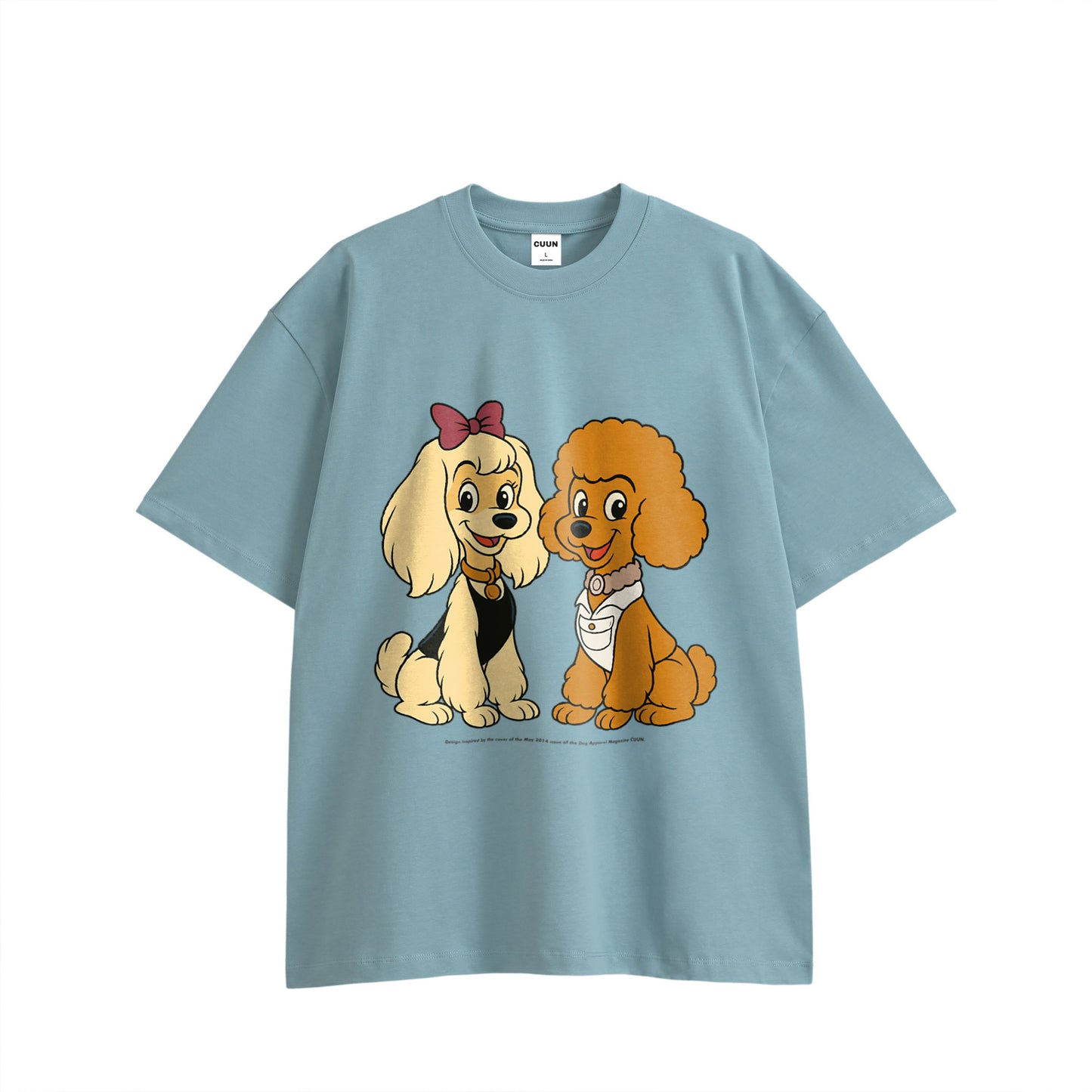 【期間限定】CUUN Mar 2014 Edition ビッグシルエット Tシャツ light-blue image