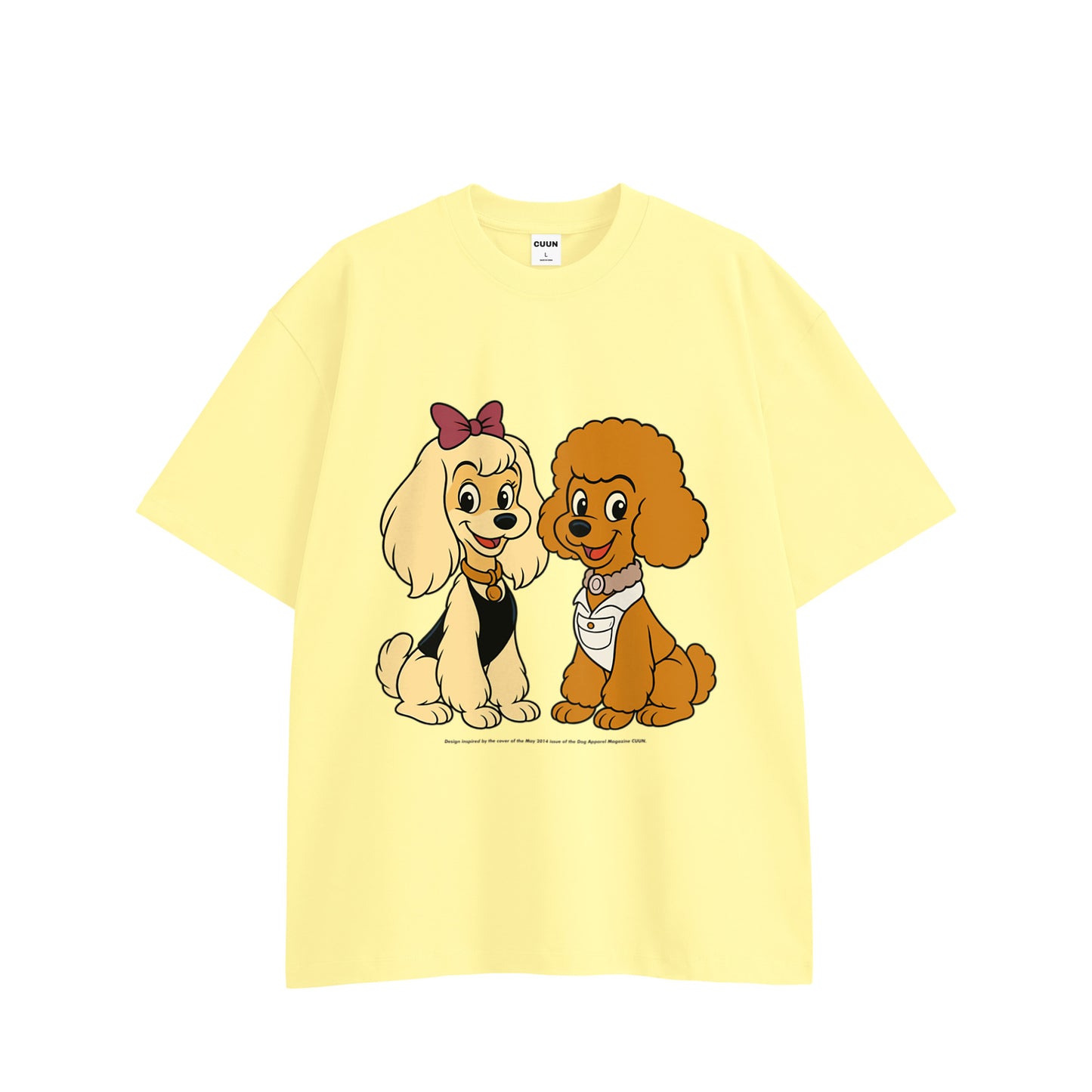 【期間限定】CUUN Mar 2014 Edition ビッグシルエット Tシャツ light-yellow image