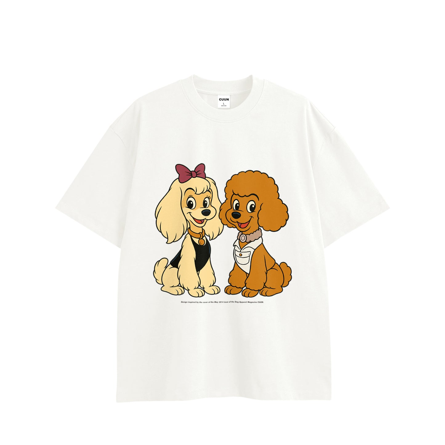 【期間限定】CUUN Mar 2014 Edition ビッグシルエット Tシャツ white image
