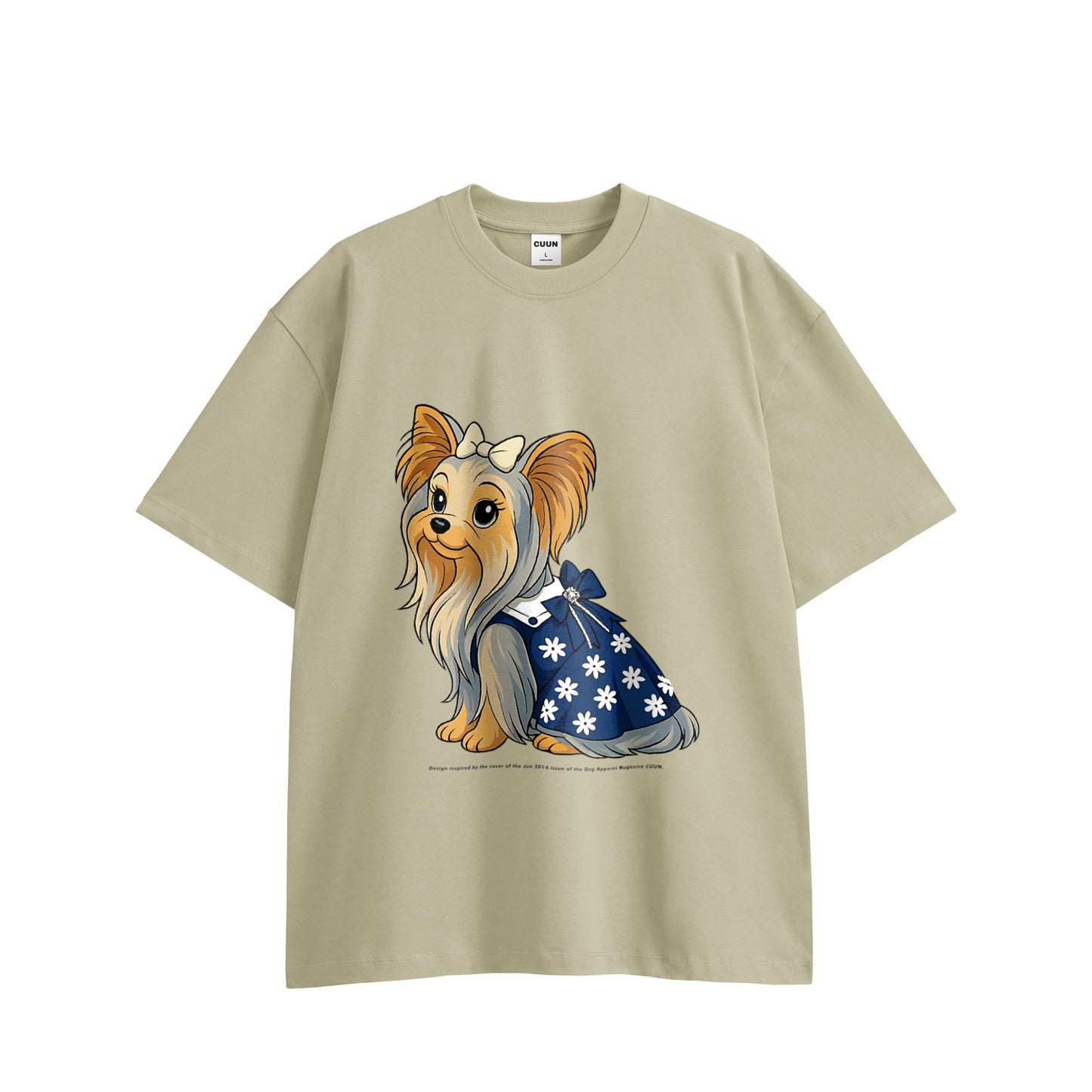 【期間限定】CUUN Jun 2014 Edition ビッグシルエット Tシャツ beige image