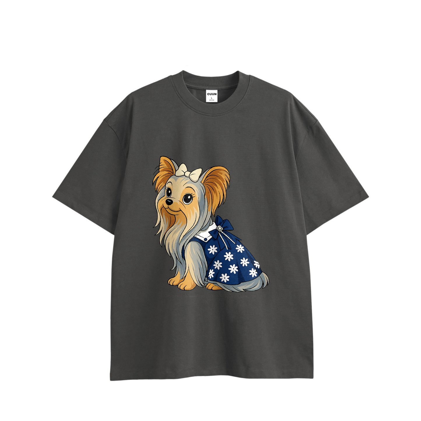 【期間限定】CUUN Jun 2014 Edition ビッグシルエット Tシャツ charcoal image