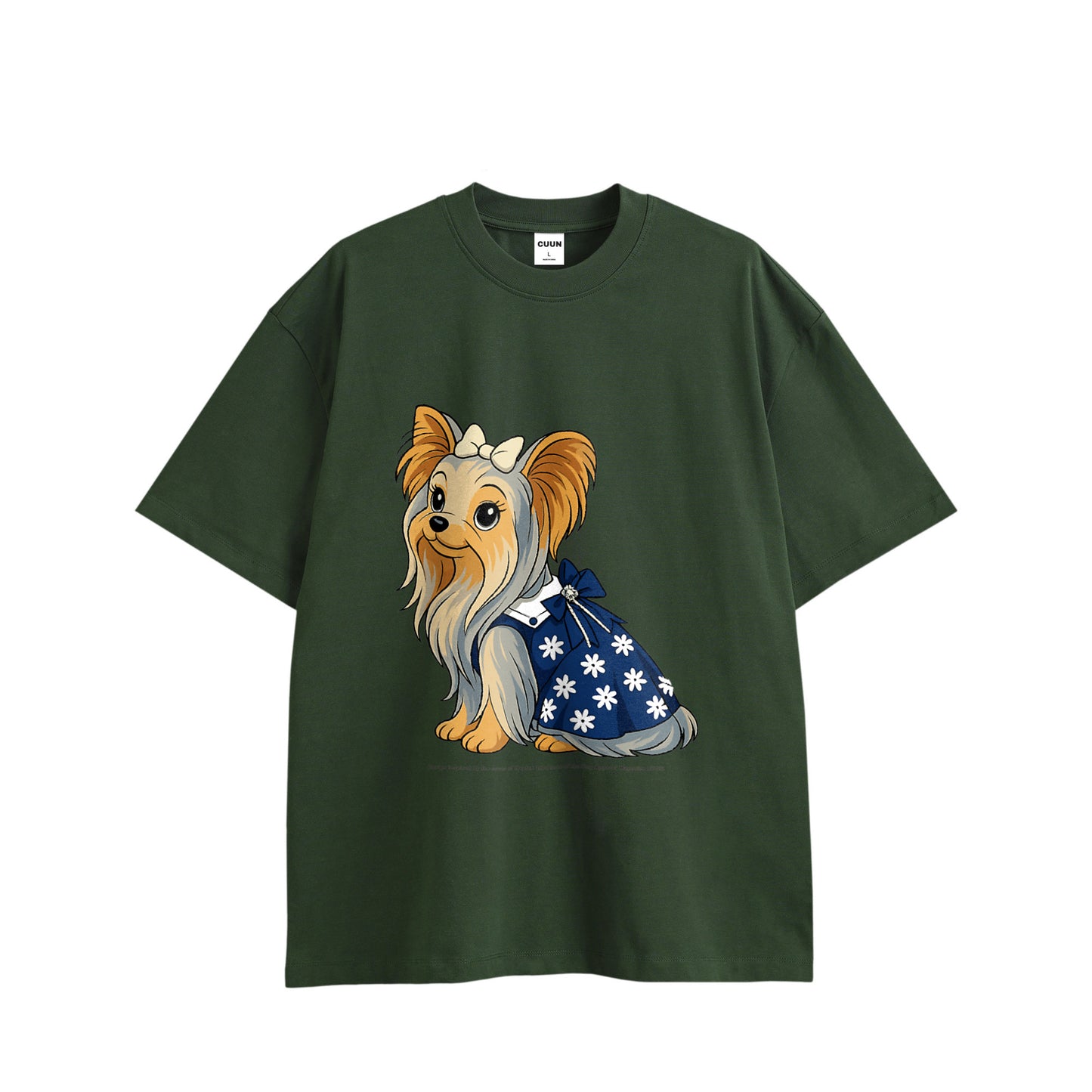 【期間限定】CUUN Jun 2014 Edition ビッグシルエット Tシャツ green image