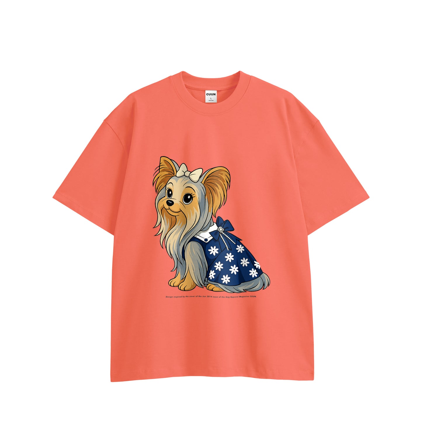 【期間限定】CUUN Jun 2014 Edition ビッグシルエット Tシャツ orange image