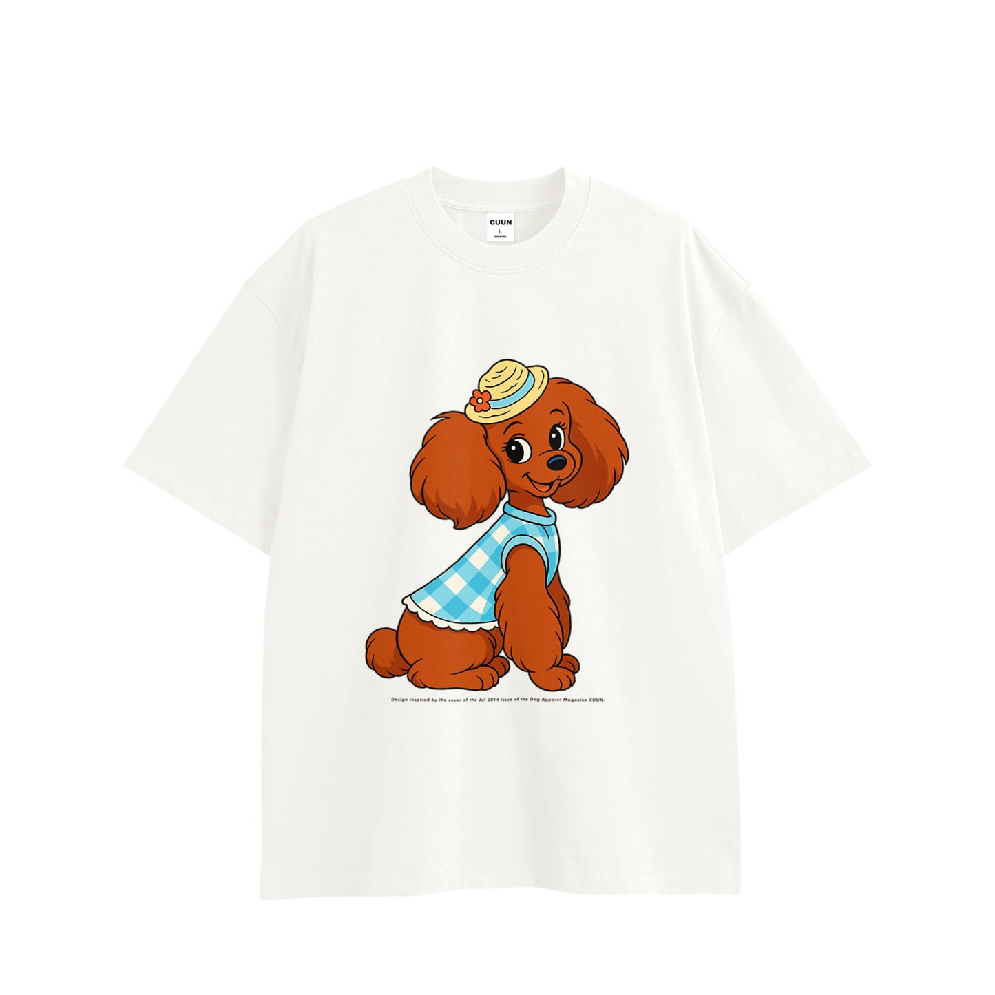 【期間限定】CUUN Jul 2014 Edition ビッグシルエット Tシャツ white image
