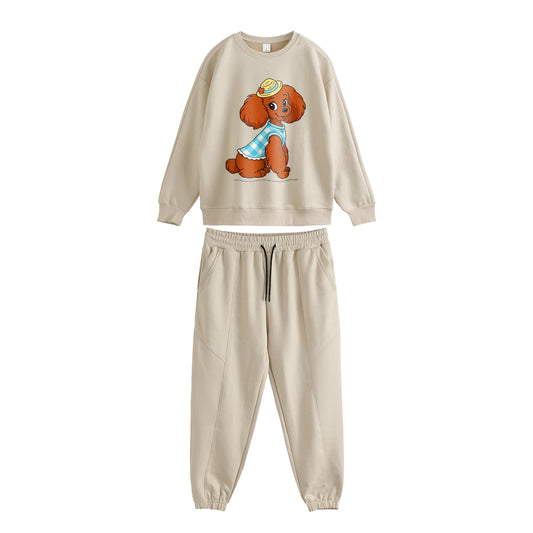 【期間限定】CUUN Jul 2014 Edition フェイクスエードセットアップ off-white image