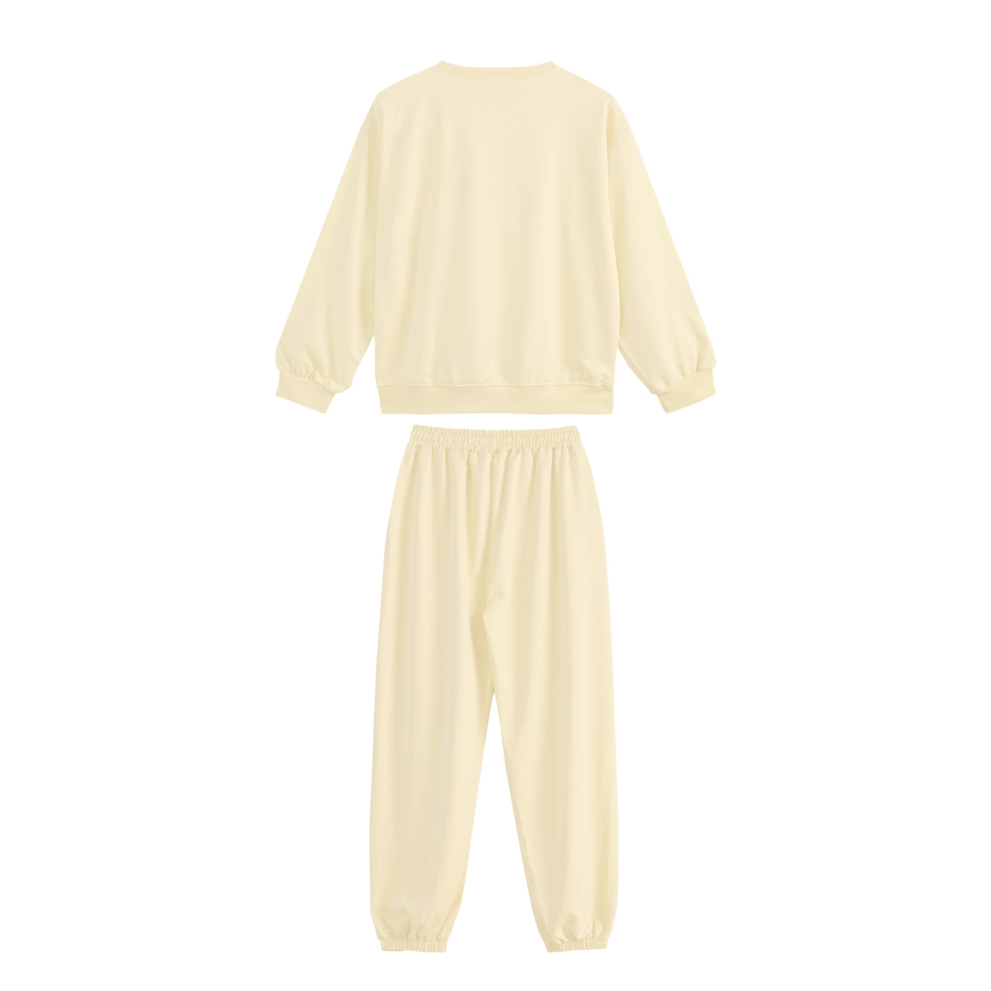 CUUN Apr 2014 Edition Pastel Sweat Set-up cream image