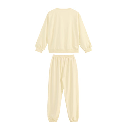 CUUN Apr 2014 Edition Pastel Sweat Set-up cream image