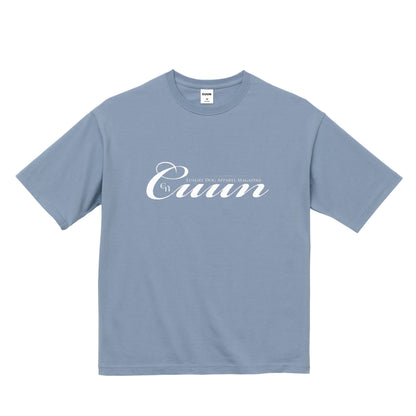 CUUN LOGO 5.6オンス ビッグシルエット Tシャツ acid-blue image