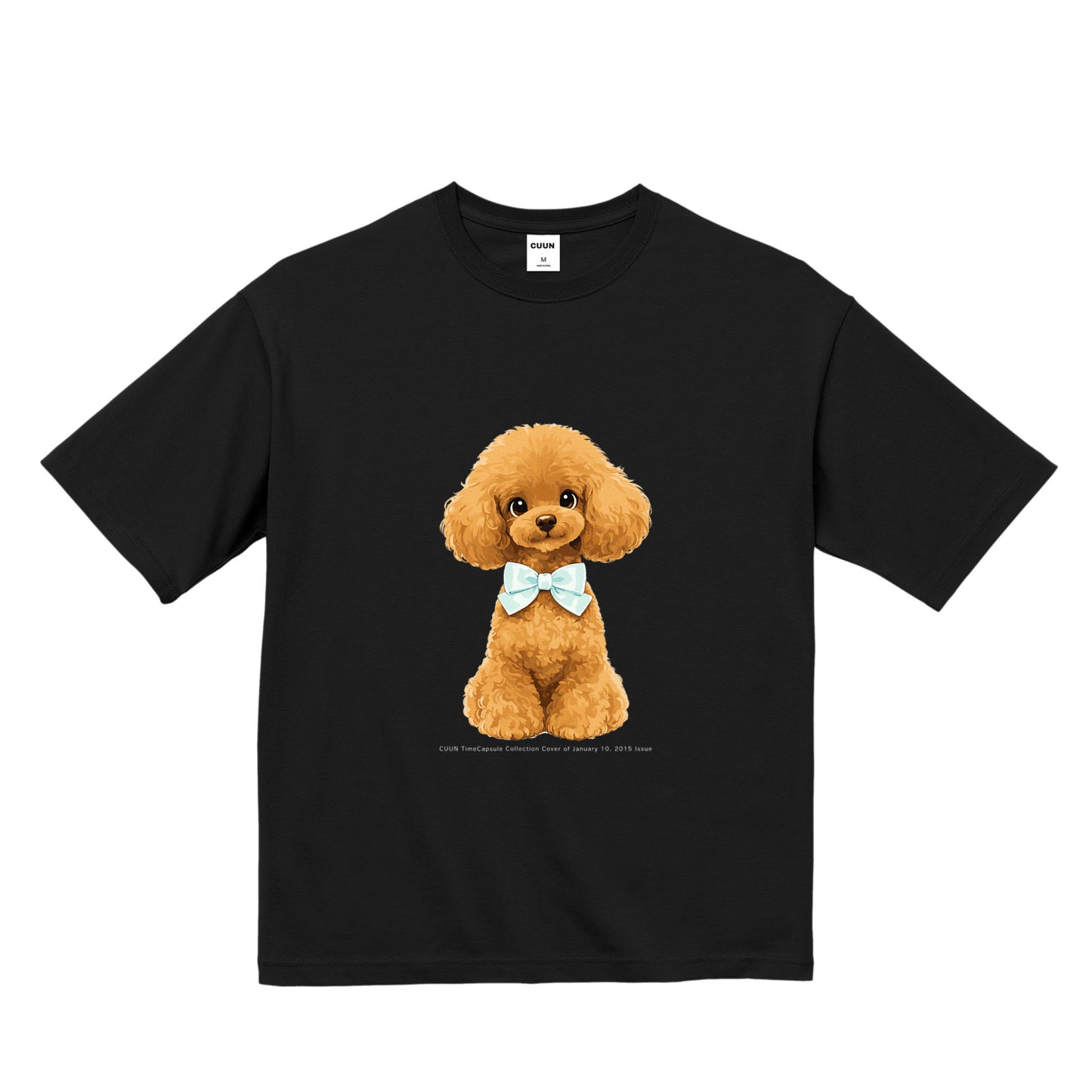 5.6オンス ビッグシルエット Tシャツ｜CUUN TimeCapsule 2015.01 black image