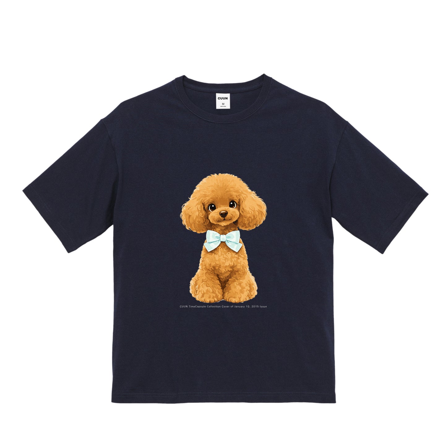 5.6オンス ビッグシルエット Tシャツ｜CUUN TimeCapsule 2015.01 navy image