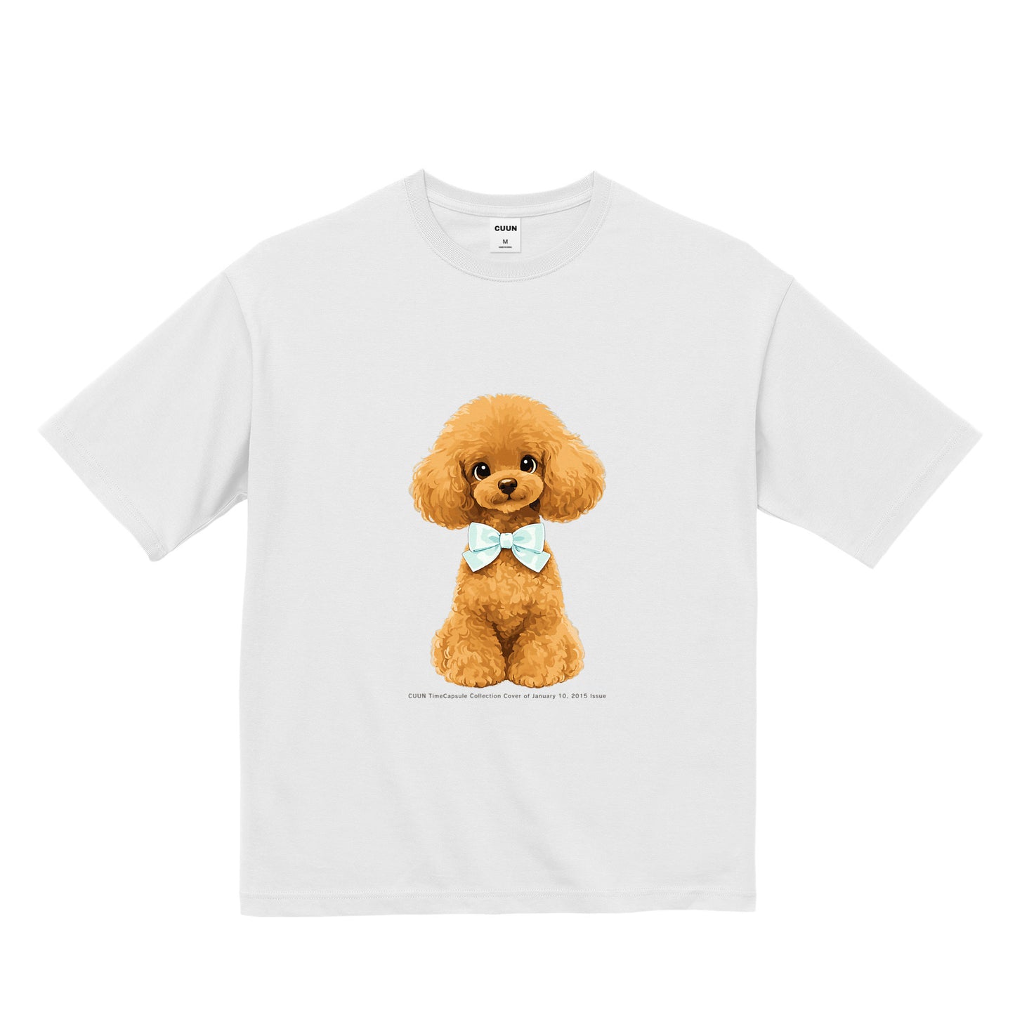 5.6オンス ビッグシルエット Tシャツ｜CUUN TimeCapsule 2015.01 white image