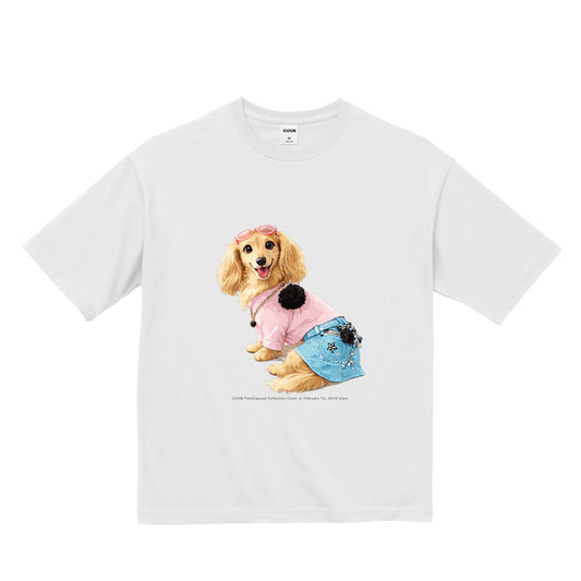 5.6オンス ビッグシルエット Tシャツ｜CUUN TimeCapsule 2015.02 white image