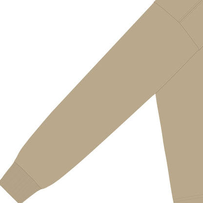 CUUN LOGO USAコットンロングスリーブTシャツ dull-sand image