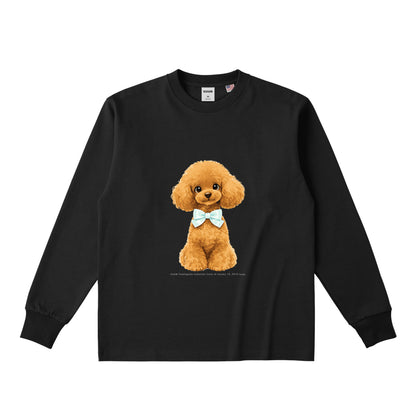 USAコットンロングスリーブTシャツ｜CUUN TimeCapsule 2015.01 deep-black image