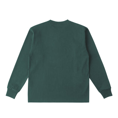 USAコットンロングスリーブTシャツ｜CUUN TimeCapsule 2015.01 dark-green image