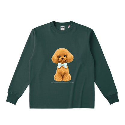 USAコットンロングスリーブTシャツ｜CUUN TimeCapsule 2015.01 dark-green image