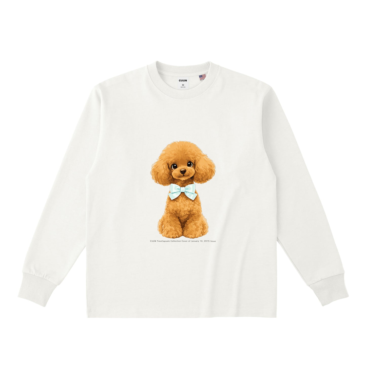 USAコットンロングスリーブTシャツ｜CUUN TimeCapsule 2015.01 natural image