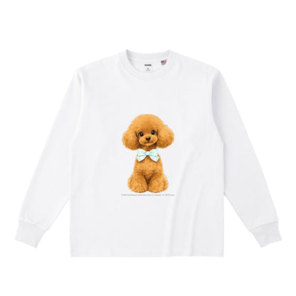 USAコットンロングスリーブTシャツ｜CUUN TimeCapsule 2015.01 white image