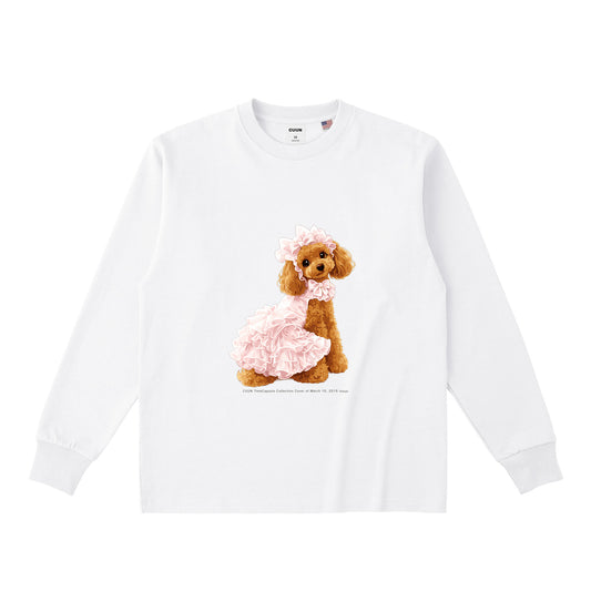 USAコットンロングスリーブTシャツ｜CUUN TimeCapsule 2015.03 white image