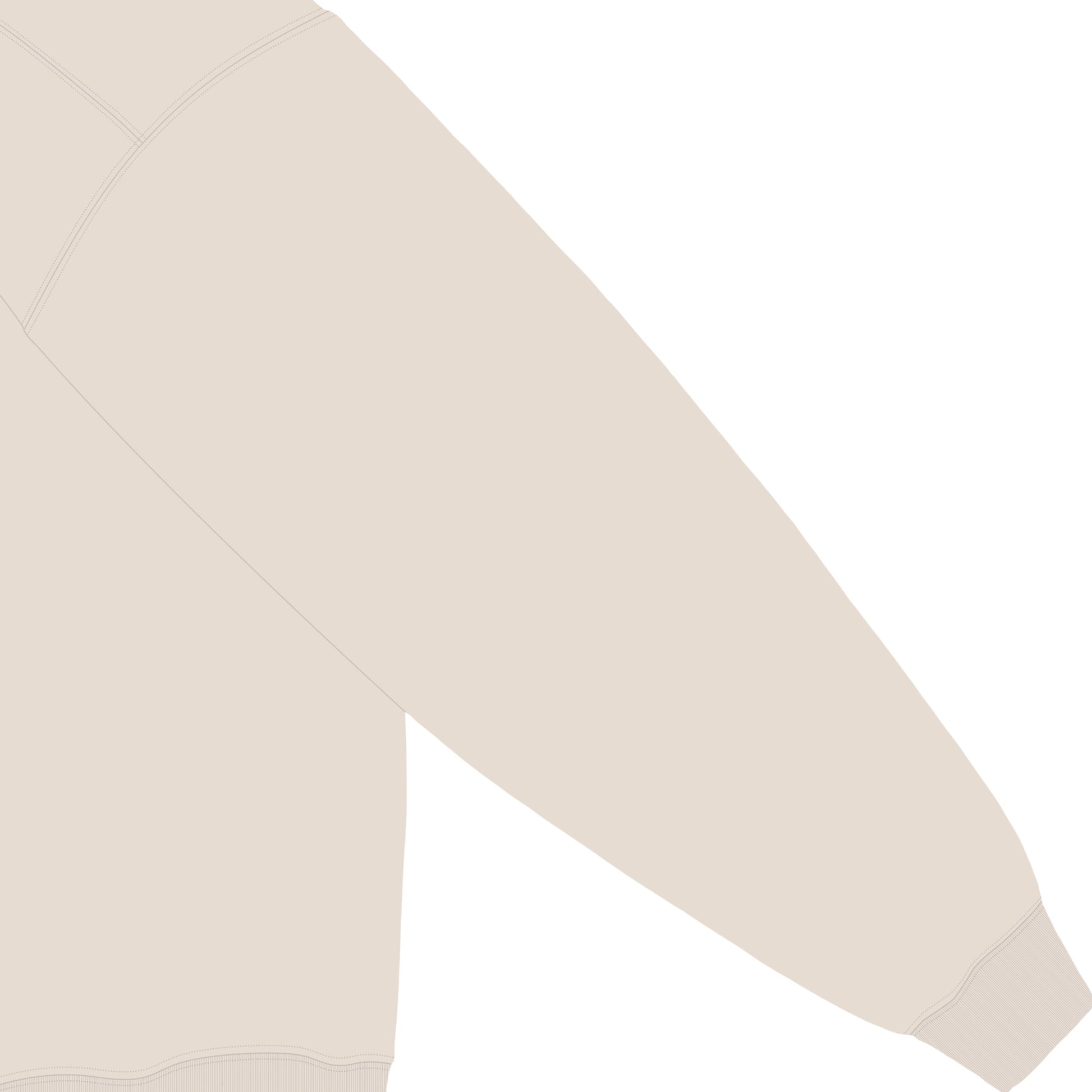CUUN Apr 2014 Edition 6.4oz Garment-Dyed Lightweight Hooded Sweatshirt｜6.4ozガーメントダイライトウェイトフーデッドスウェットシャツ ivory image