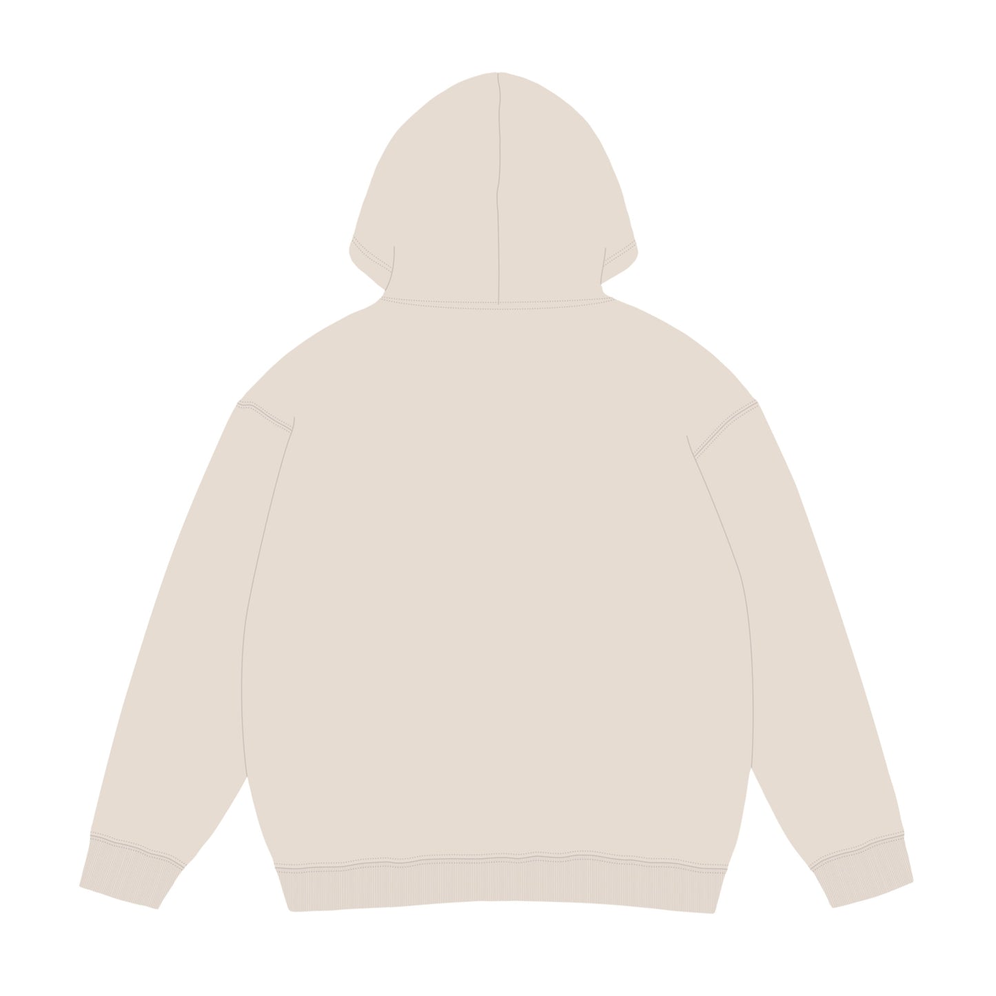 【期間限定】CUUN Jul 2014 Edition ガーメントダイライトウェイトフーデッドスウェットシャツ ivory image