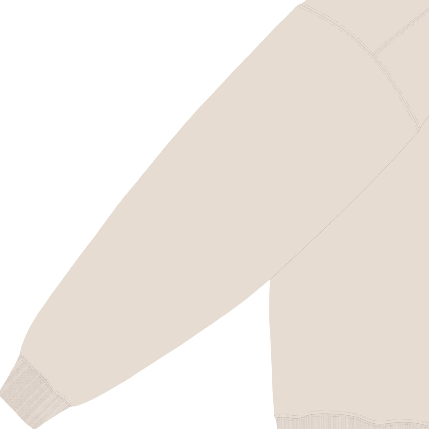 【期間限定】CUUN Jul 2014 Edition ガーメントダイライトウェイトフーデッドスウェットシャツ ivory image