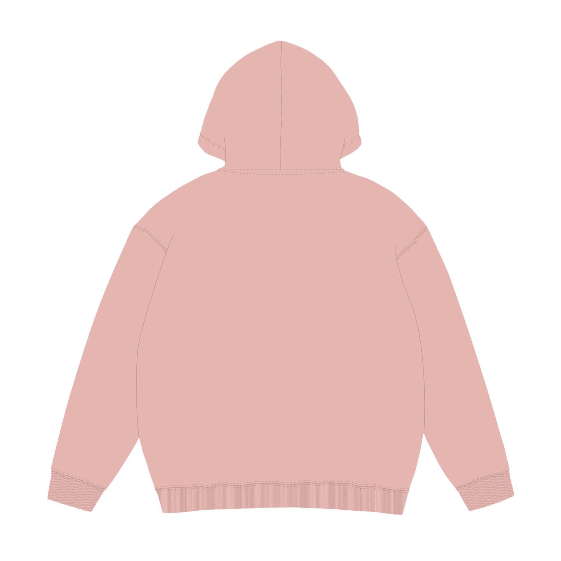 【期間限定】CUUN Jul 2014 Edition ガーメントダイライトウェイトフーデッドスウェットシャツ peachy image