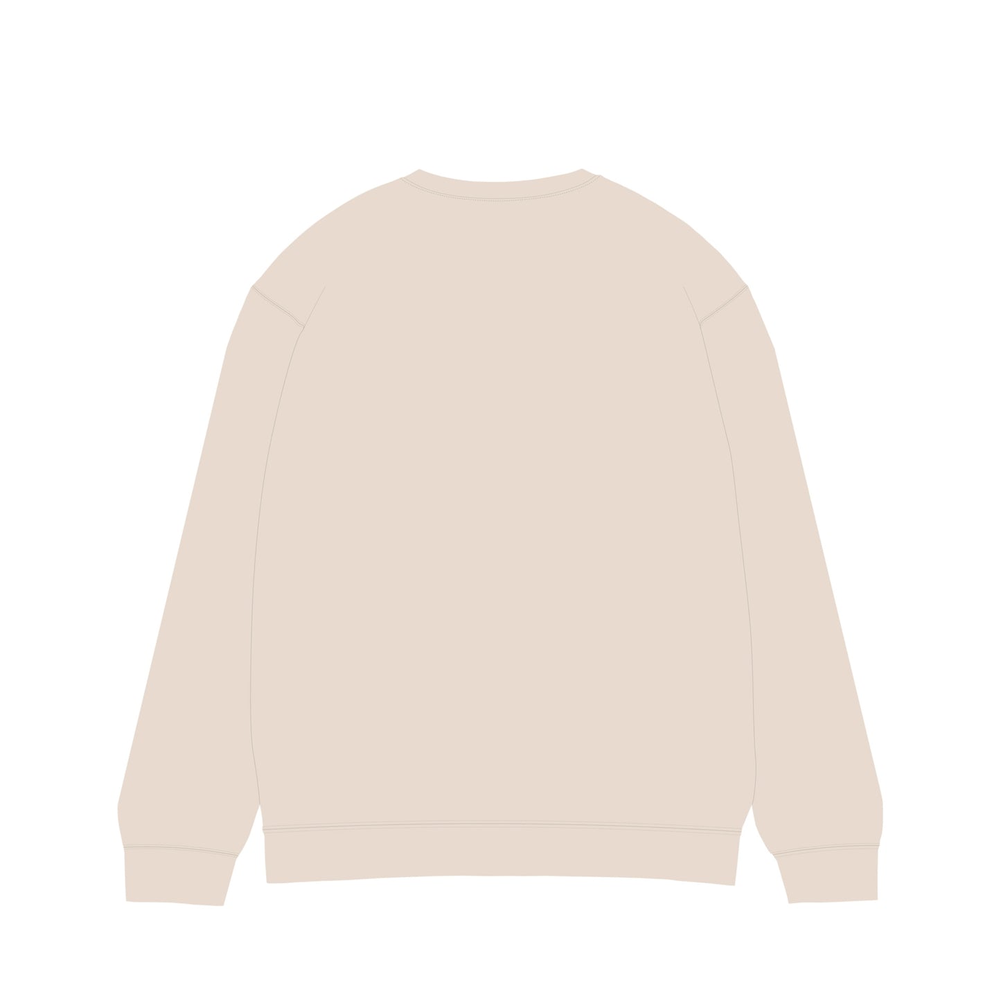 【期間限定】CUUN Mar 2014 ガーメントダイライトウェイトクルーネックスウェットシャツ ivory image