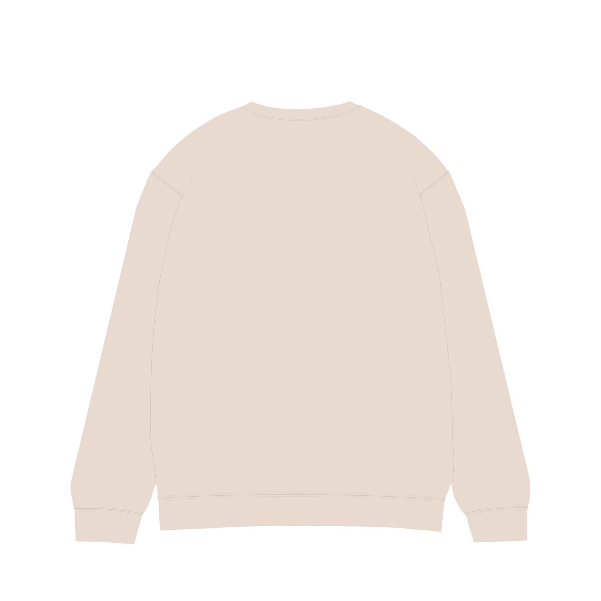 【期間限定】CUUN Mar 2014 ガーメントダイライトウェイトクルーネックスウェットシャツ ivory image