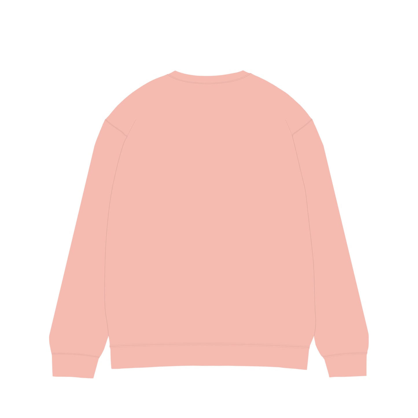 【期間限定】CUUN Mar 2014 ガーメントダイライトウェイトクルーネックスウェットシャツ peachy image