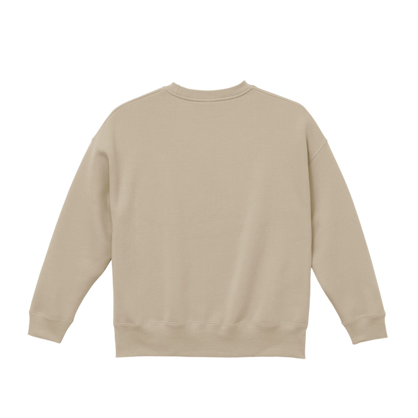 10.0オンス T/C ビッグシルエット クルーネック スウェット（裏起毛）｜CUUN TimeCapsule 2015.01 sand-beige image