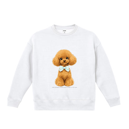 10.0オンス T/C ビッグシルエット クルーネック スウェット（裏起毛）｜CUUN TimeCapsule 2015.01 white image