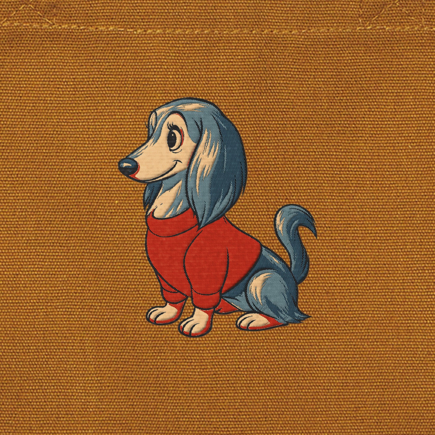 CUUN Apr 2014 Edition Embroidered Mini Tote camel image