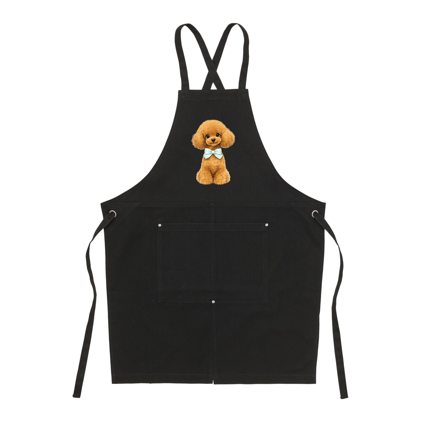 ウォッシュ キャンバス＆ツイル エプロン（クロスタイプ）｜CUUN TimeCapsule 2015.01 black image