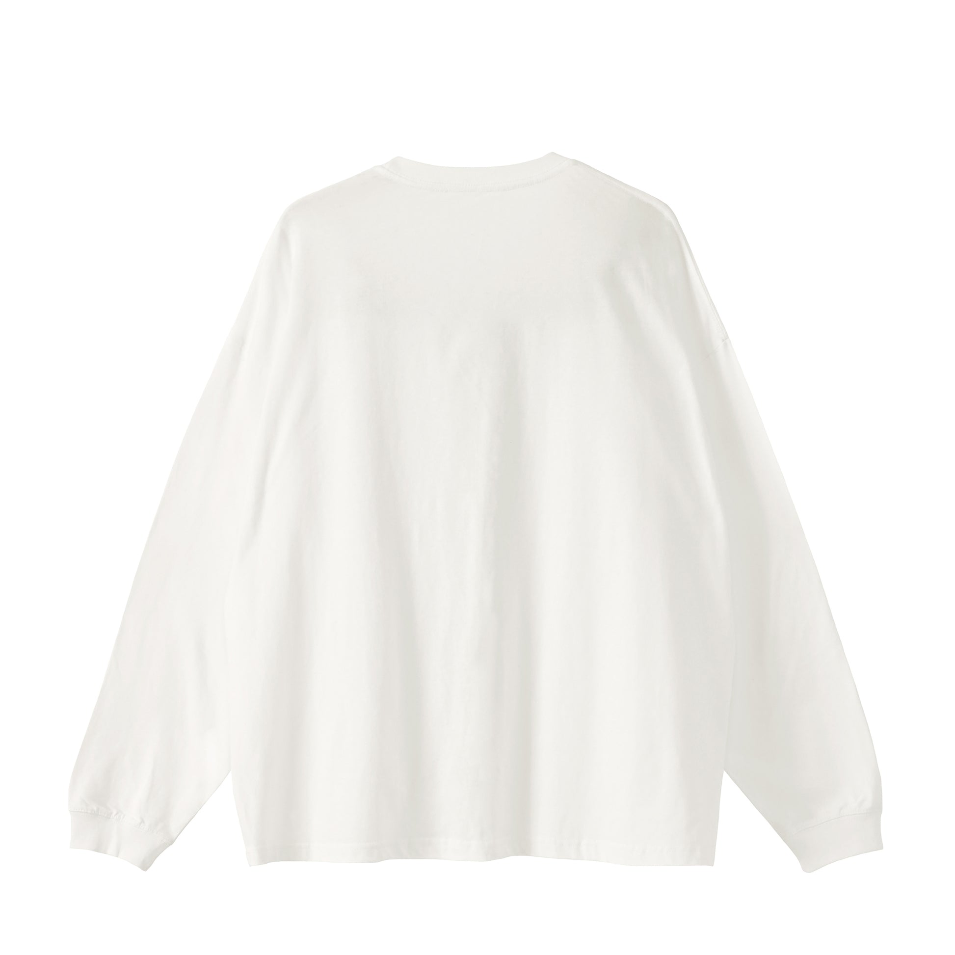Cuun Nov.2014 Oversized Long-Sleeve Tee white image