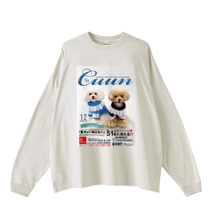 Cuun Dec.2014 Oversized Long-Sleeve Tee gray image