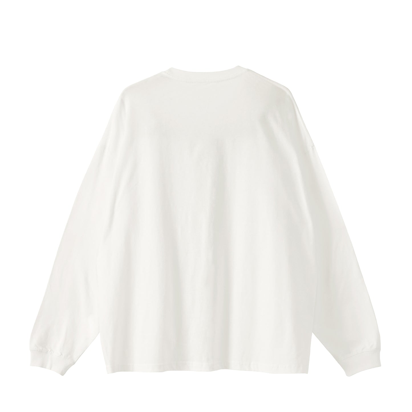 Cuun Dec.2014 Oversized Long-Sleeve Tee white image