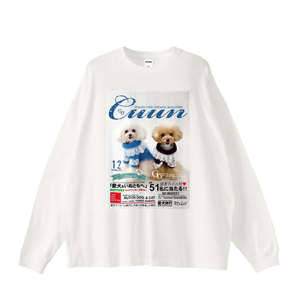 Cuun Dec.2014 Oversized Long-Sleeve Tee white image