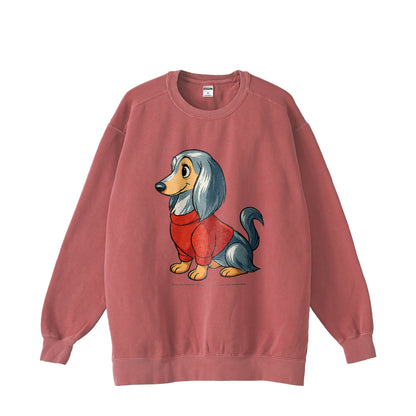 CUUN Apr 2014 Edition Vintage Sweatshirt burgundy image