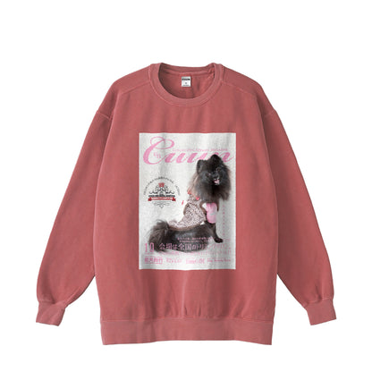 【期間限定】CUUN Sep 2014 Edition Covee ヴィンテージスウェット burgundy image